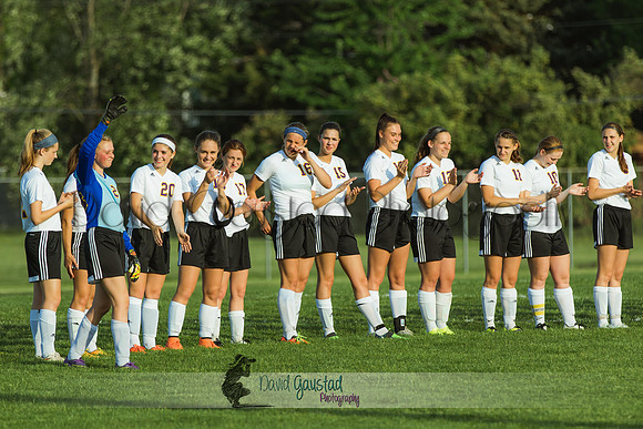 DeForest varsity girls soccer vs Lodi 5/24/2016