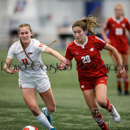 Wisconsin Women's Soccer Team vs Illinois Fighting Illini