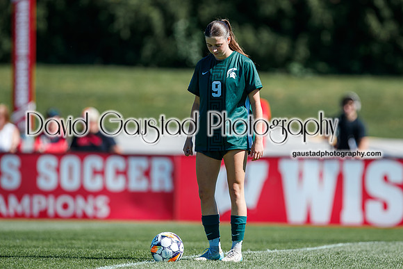 Wisconsin Badgers Women's Soccer vs Michigan State Spartans 9/28/25