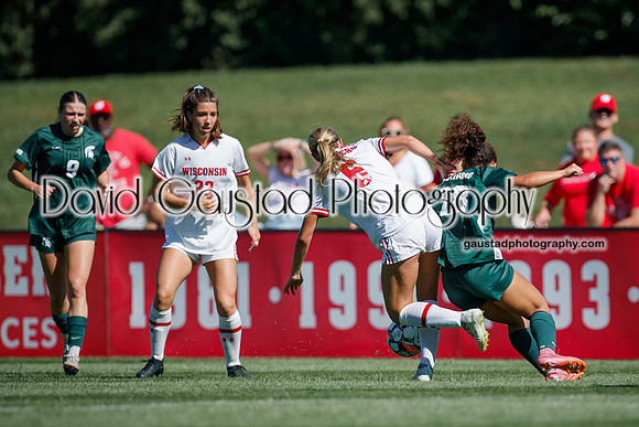 Wisconsin Badgers Women's Soccer vs Michigan State Spartans 9/28/25