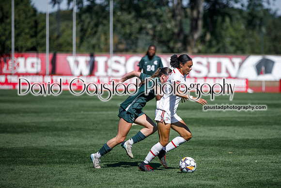 Wisconsin Badgers Women's Soccer vs Michigan State Spartans 9/28/25