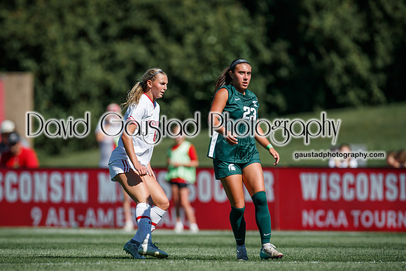 Wisconsin Badgers Women's Soccer vs Michigan State Spartans 9/28/25