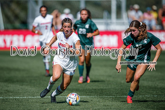Wisconsin Badgers Women's Soccer vs Michigan State Spartans 9/28/25