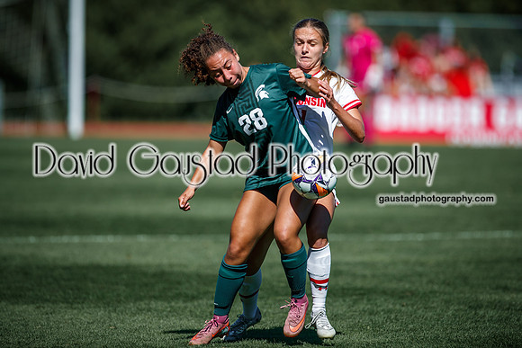 Wisconsin Badgers Women's Soccer vs Michigan State Spartans 9/28/25