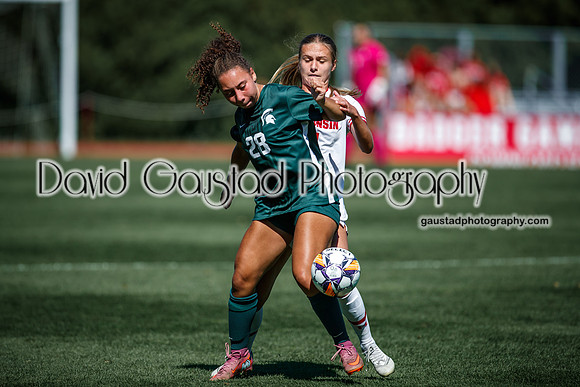 Wisconsin Badgers Women's Soccer vs Michigan State Spartans 9/28/25