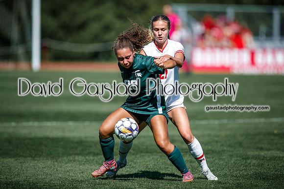 Wisconsin Badgers Women's Soccer vs Michigan State Spartans 9/28/25