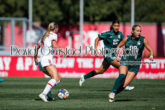 Wisconsin Badgers Women's Soccer vs Michigan State Spartans 9/28/25
