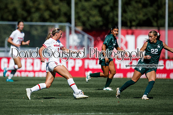 Wisconsin Badgers Women's Soccer vs Michigan State Spartans 9/28/25