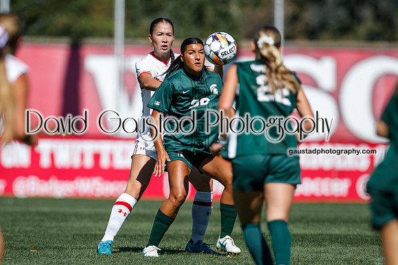 Wisconsin Badgers Women's Soccer vs Michigan State Spartans 9/28/25