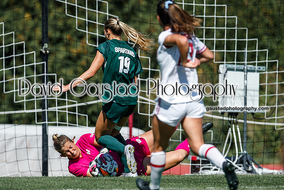 Wisconsin Badgers Women's Soccer vs Michigan State Spartans 9/28/25