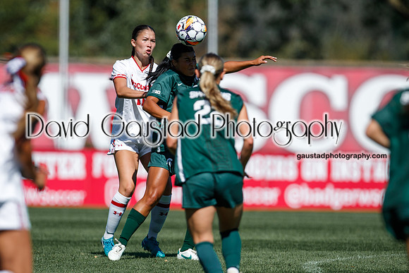 Wisconsin Badgers Women's Soccer vs Michigan State Spartans 9/28/25
