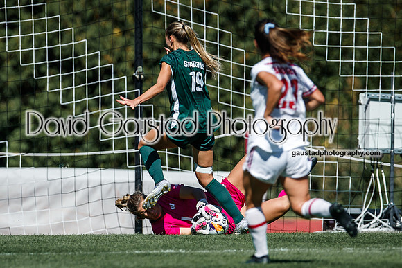 Wisconsin Badgers Women's Soccer vs Michigan State Spartans 9/28/25