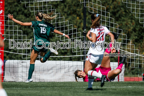 Wisconsin Badgers Women's Soccer vs Michigan State Spartans 9/28/25