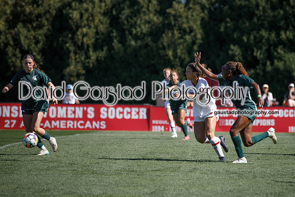 Wisconsin Badgers Women's Soccer vs Michigan State Spartans 9/28/25