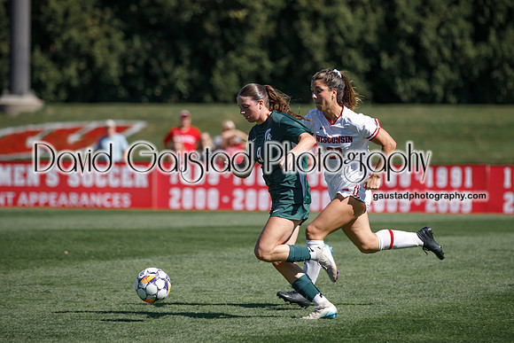 Wisconsin Badgers Women's Soccer vs Michigan State Spartans 9/28/25