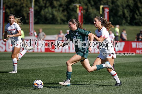 Wisconsin Badgers Women's Soccer vs Michigan State Spartans 9/28/25