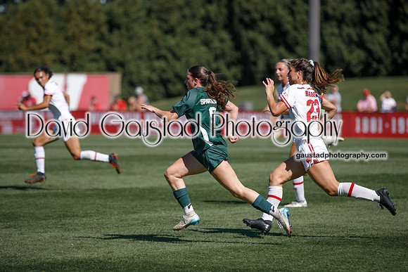 Wisconsin Badgers Women's Soccer vs Michigan State Spartans 9/28/25