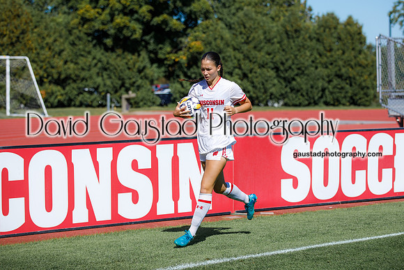 Wisconsin Badgers Women's Soccer vs Michigan State Spartans 9/28/25