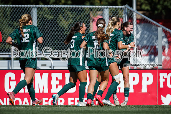 Wisconsin Badgers Women's Soccer vs Michigan State Spartans 9/28/25