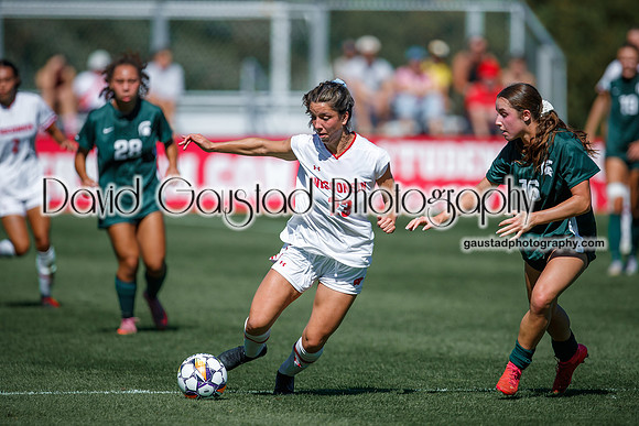 Wisconsin Badgers Women's Soccer vs Michigan State Spartans 9/28/25