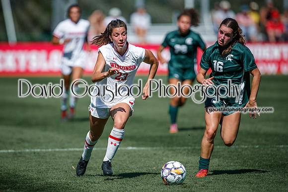 Wisconsin Badgers Women's Soccer vs Michigan State Spartans 9/28/25