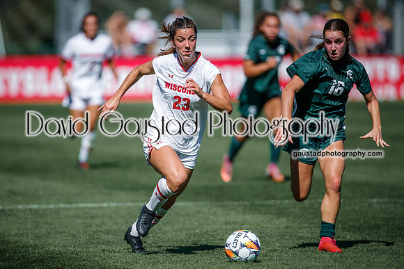 Wisconsin Badgers Women's Soccer vs Michigan State Spartans 9/28/25
