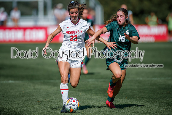 Wisconsin Badgers Women's Soccer vs Michigan State Spartans 9/28/25