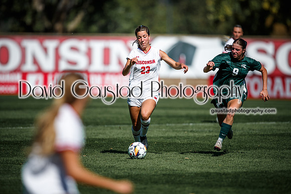 Wisconsin Badgers Women's Soccer vs Michigan State Spartans 9/28/25
