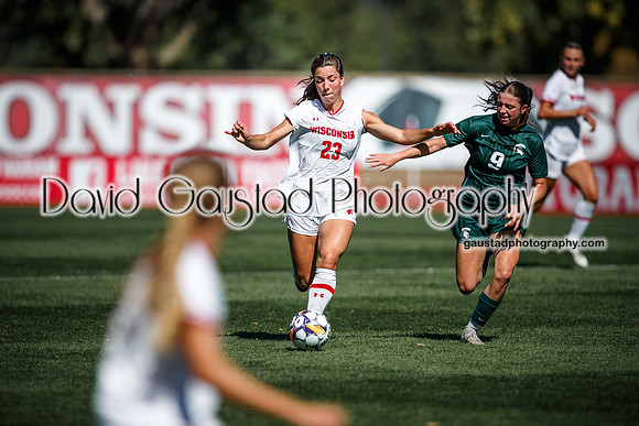 Wisconsin Badgers Women's Soccer vs Michigan State Spartans 9/28/25