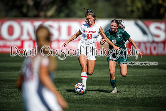 Wisconsin Badgers Women's Soccer vs Michigan State Spartans 9/28/25