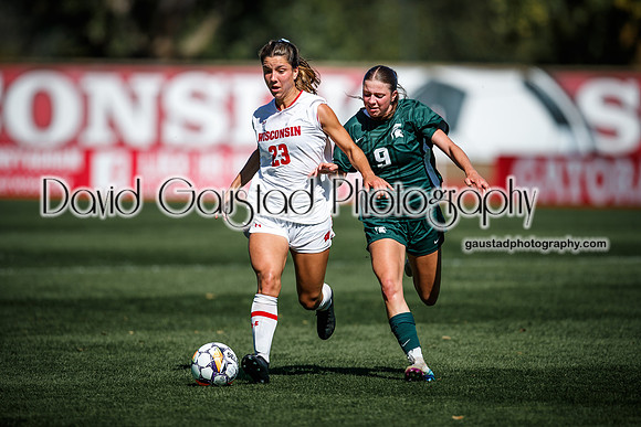Wisconsin Badgers Women's Soccer vs Michigan State Spartans 9/28/25