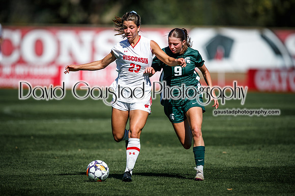 Wisconsin Badgers Women's Soccer vs Michigan State Spartans 9/28/25