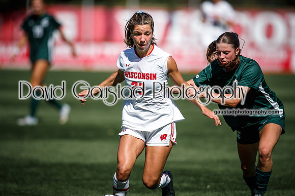 Wisconsin Badgers Women's Soccer vs Michigan State Spartans 9/28/25