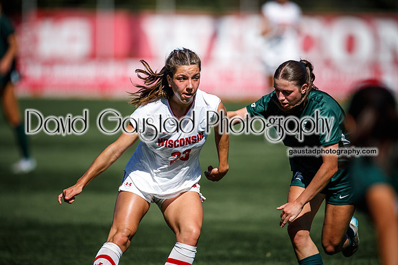 Wisconsin Badgers Women's Soccer vs Michigan State Spartans 9/28/25