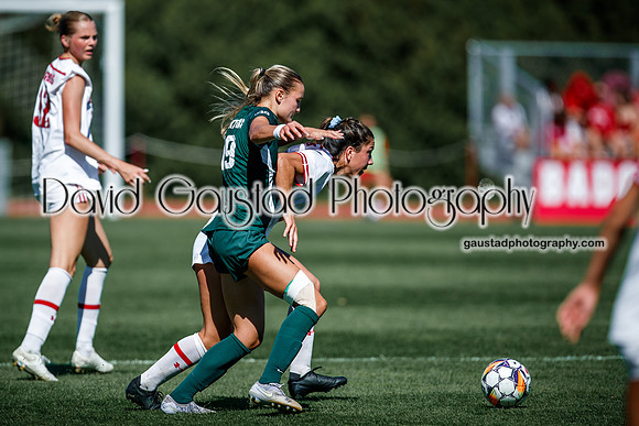 Wisconsin Badgers Women's Soccer vs Michigan State Spartans 9/28/25