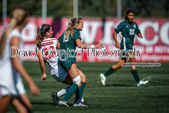 Wisconsin Badgers Women's Soccer vs Michigan State Spartans 9/28/25