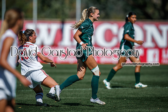 Wisconsin Badgers Women's Soccer vs Michigan State Spartans 9/28/25