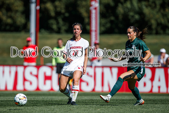 Wisconsin Badgers Women's Soccer vs Michigan State Spartans 9/28/25