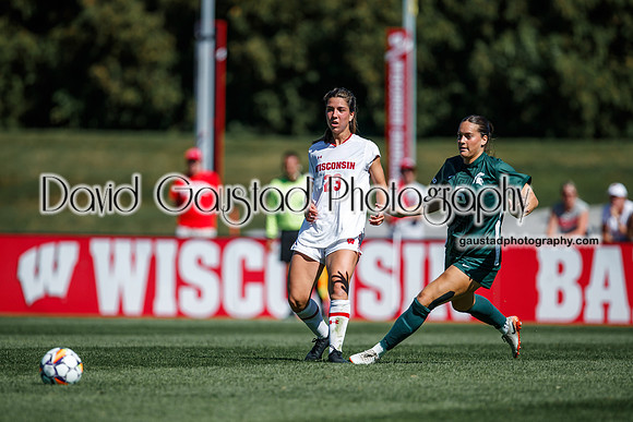 Wisconsin Badgers Women's Soccer vs Michigan State Spartans 9/28/25