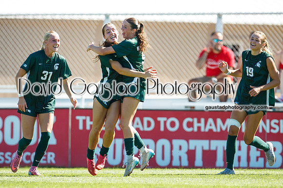 Wisconsin Badgers Women's Soccer vs Michigan State Spartans 9/28/25