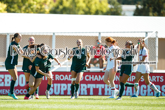 Wisconsin Badgers Women's Soccer vs Michigan State Spartans 9/28/25