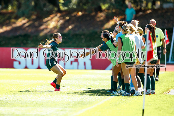 Wisconsin Badgers Women's Soccer vs Michigan State Spartans 9/28/25