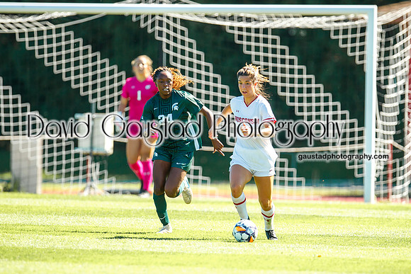Wisconsin Badgers Women's Soccer vs Michigan State Spartans 9/28/25