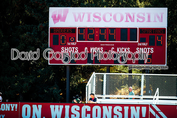 Wisconsin Badgers Women's Soccer vs Michigan State Spartans 9/28/25
