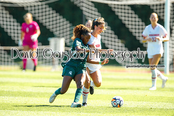Wisconsin Badgers Women's Soccer vs Michigan State Spartans 9/28/25