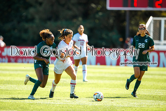 Wisconsin Badgers Women's Soccer vs Michigan State Spartans 9/28/25