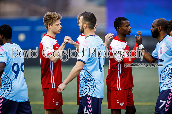 Forward Madison FC vs University of Wisconsin Badgers Men's Soccer Team