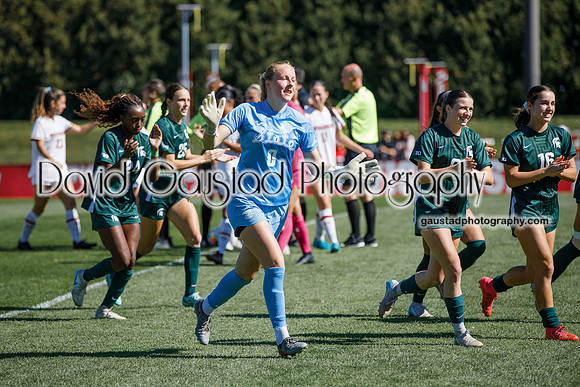 Wisconsin Badgers Women's Soccer vs Michigan State Spartans 9/28/25