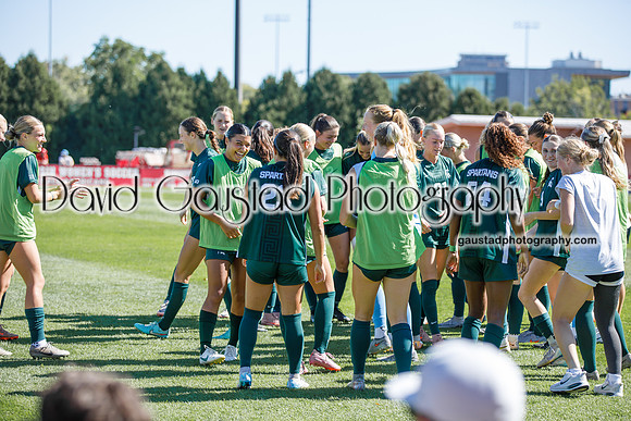 Wisconsin Badgers Women's Soccer vs Michigan State Spartans 9/28/25