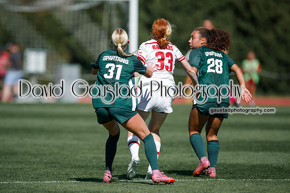 Wisconsin Badgers Women's Soccer vs Michigan State Spartans 9/28/25